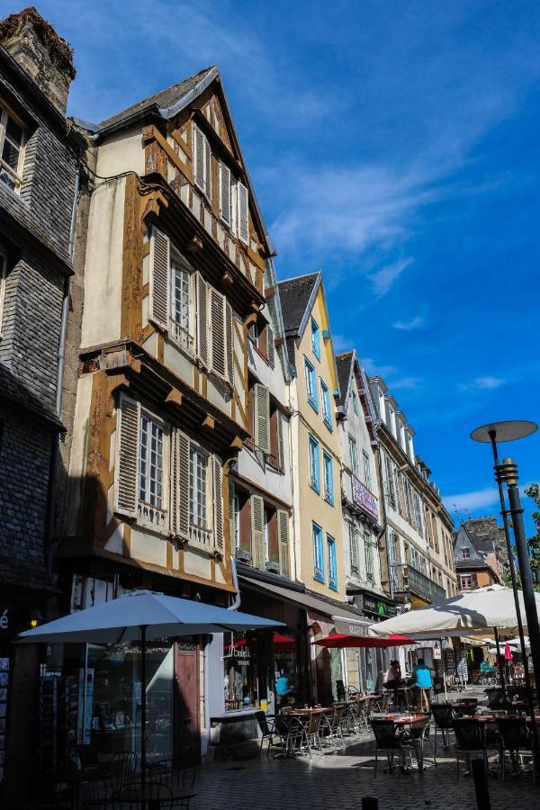 Un Temps Pour Soi Appartement Morlaix Buitenkant foto